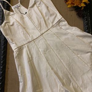 NWT Parker Creme Juliet Minidress Size L